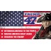 Trump 47 Flag (Returning America to the People - RED)