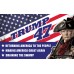 Trump 47 Flag (Returning America to the People -BLUE)